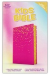 KJV Kids Bible - Leathertouch  Pink